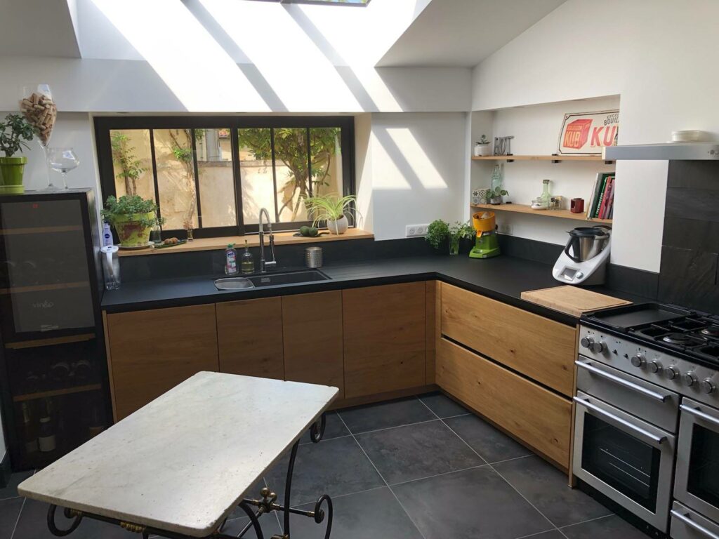 Cuisine sur mesure haut de gamme conçue et posée à St André de Cubzac