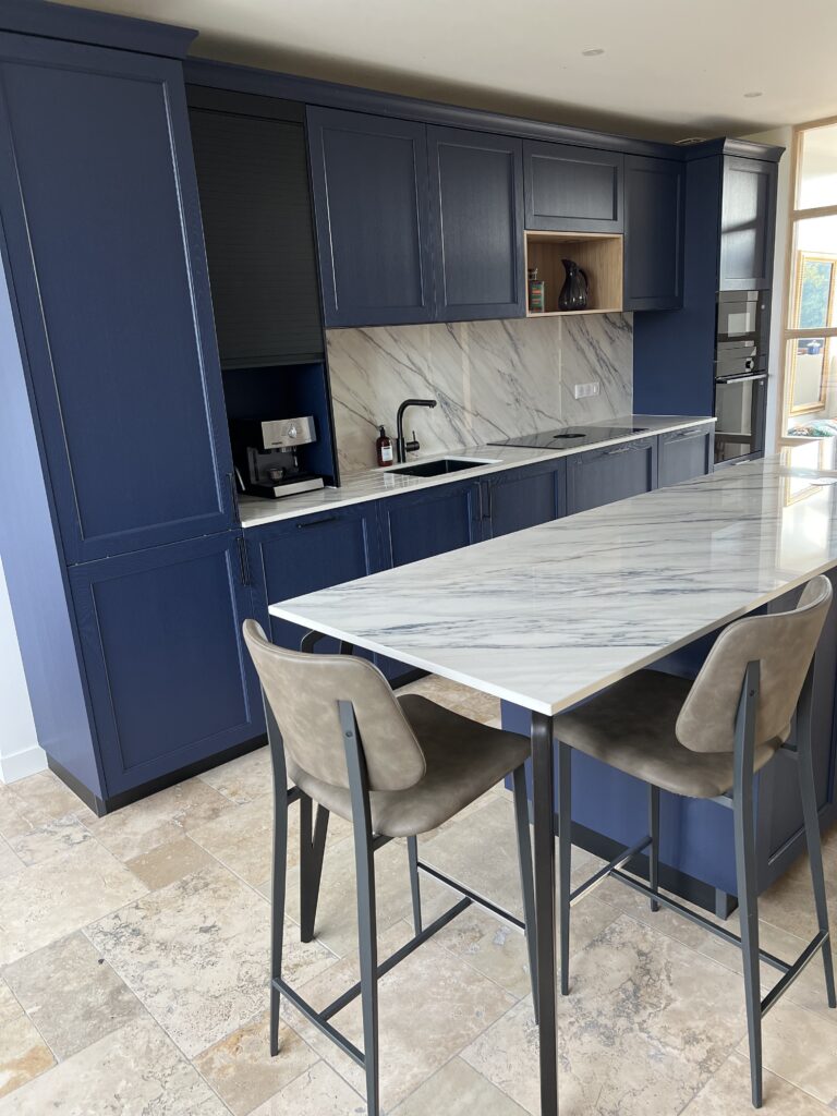 Cuisine sur mesure réalisée à Pessac, près de Bordeaux (Gironde)