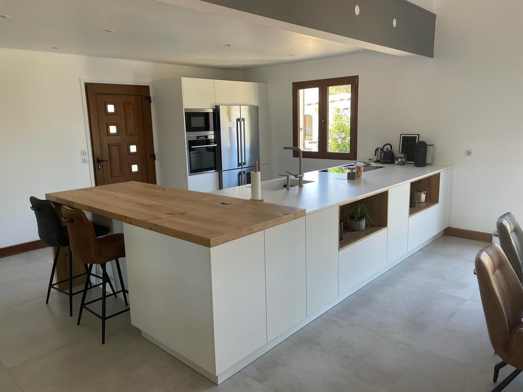 Cuisine sur mesure à Bordeaux Chartrons : agencement et réalisation personnalisée